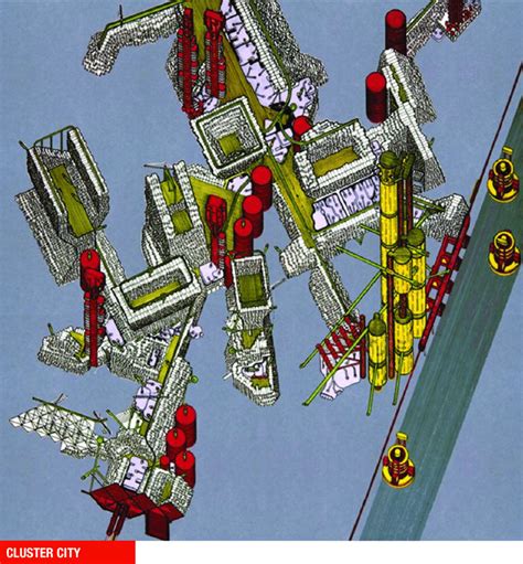 city axonometric|Peter Cook. Plug.
